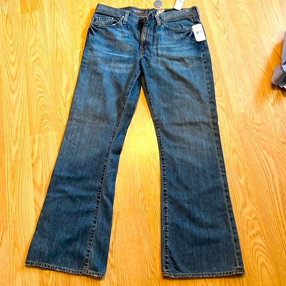 Ag Adriano Goldschmied Denim - AG Adriano Goldschmied Bell Bottom Blue Jeans